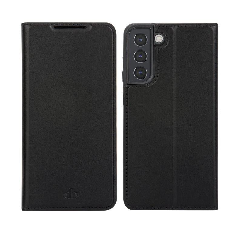 dbramante1928 Oslo – Folio – für Samsung Galaxy S22+, mit Ständer, PU, Schwarz