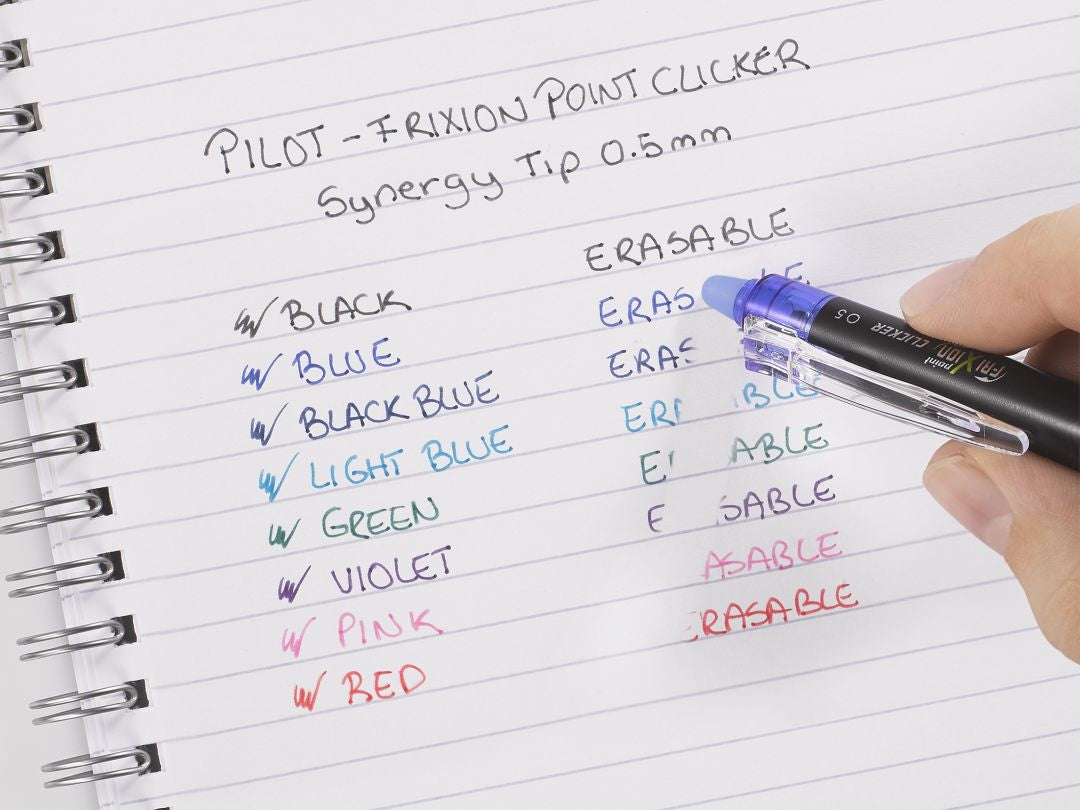 Pilot Rollerpatronen FriXion – pink, 0,5 mm, löschbar, geruchsarm, 3 Stk.