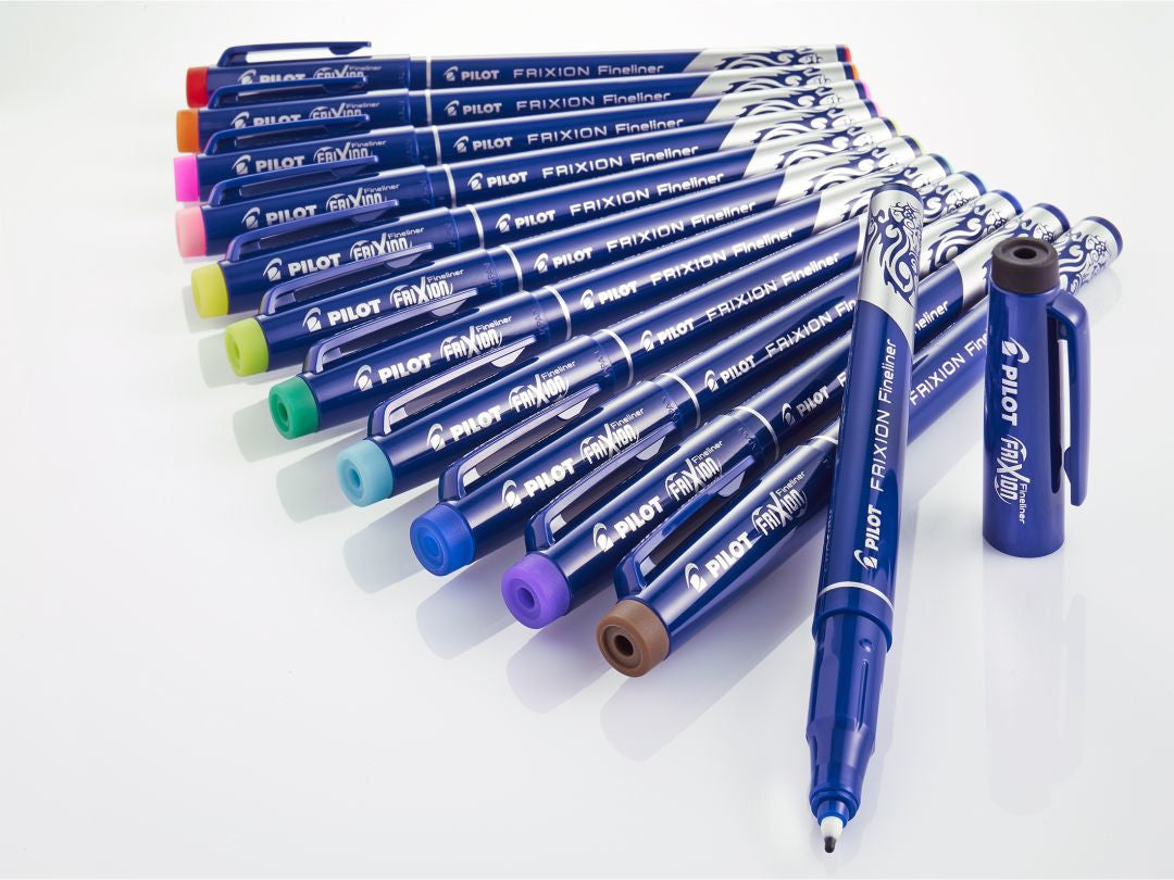 Pilot FriXion Set2Go Fineliner – 12er-Set 1,3 mm – 12 Farben, sortiert