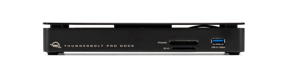 OWC Thunderbolt Pro Dockingstation – Thunderbolt 3, 1× DP, 4× USB-A, 1× USB-C, 85 W PD, 10GbE, für Windows/Mac