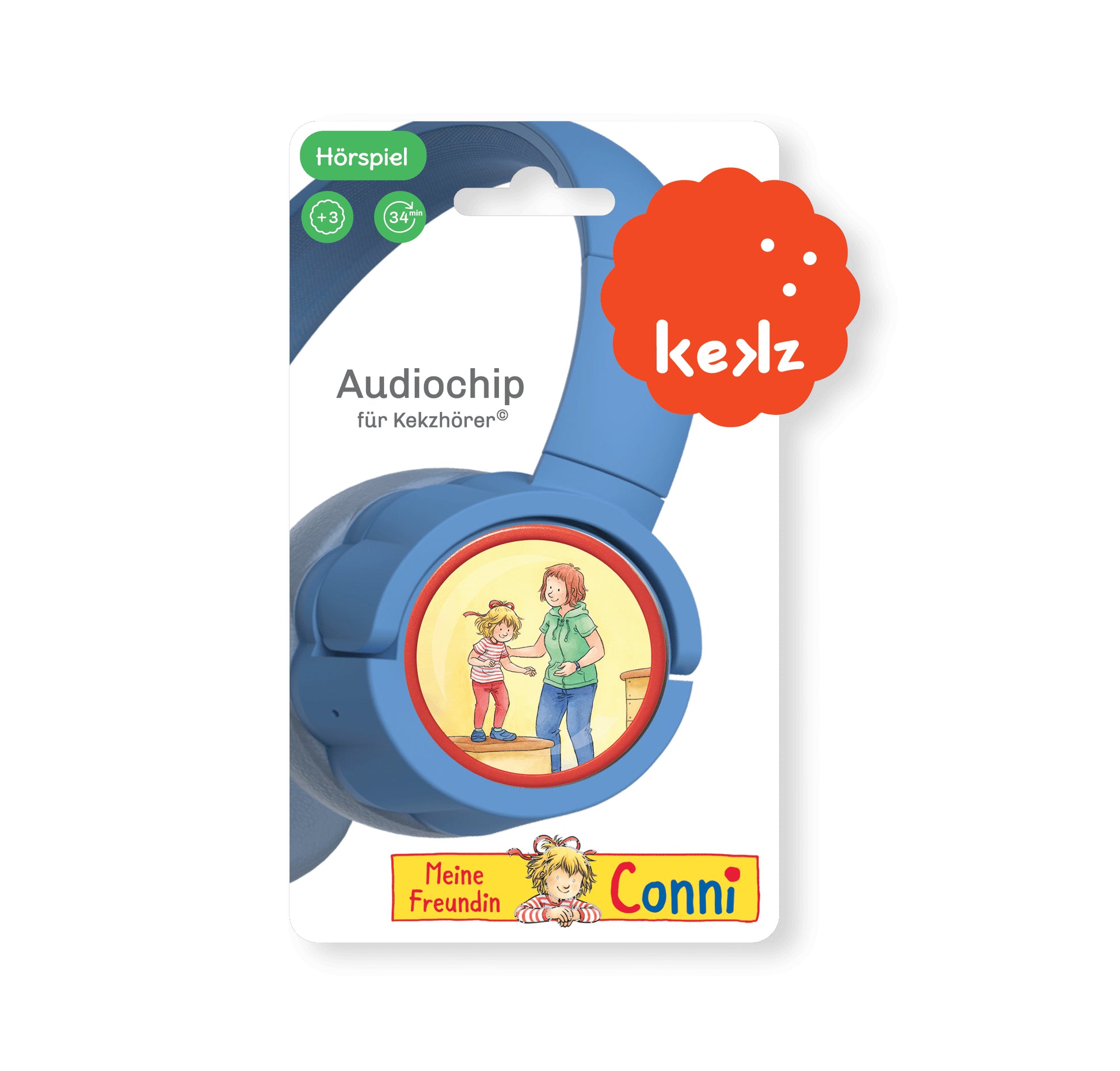 Kekz Conni geht zum Kinderturnen – Audio-Chip – für Kekz – 34 min – Mehrfarbig