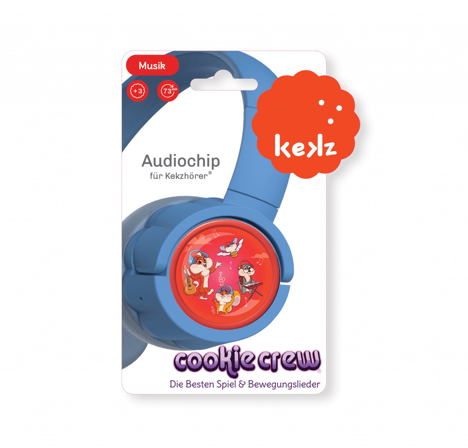 Kekz Chip - Cookie Crew – Audio-Chip – Hörbuch, Deutsch, 64 Min – mehrfarbig