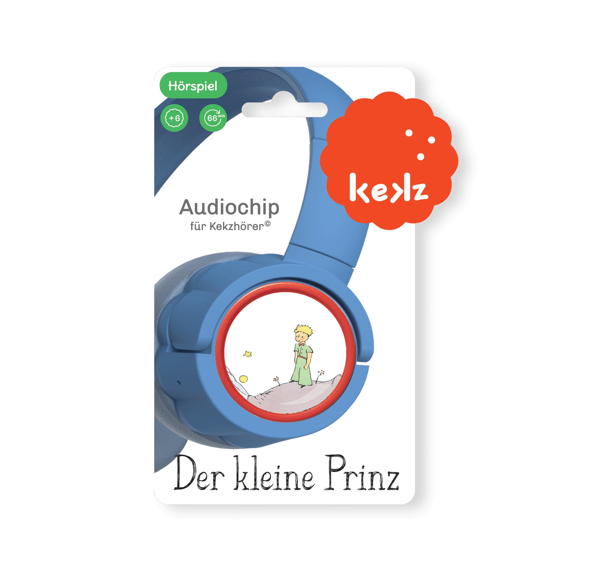 Kekz Audio-Chip – Hörbuch 'Der kleine Prinz' (Antoine de Saint-Exupéry), 66 min, mehrfarbig