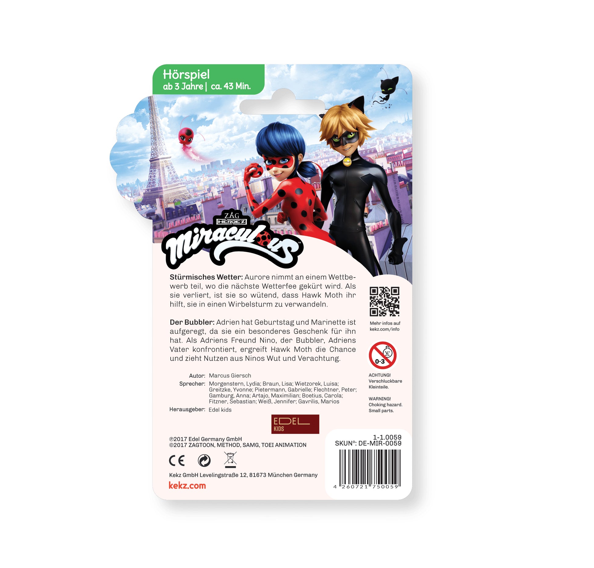 Kekz Chip Miraculous – Hörbuch – 43 min – mehrfarbig