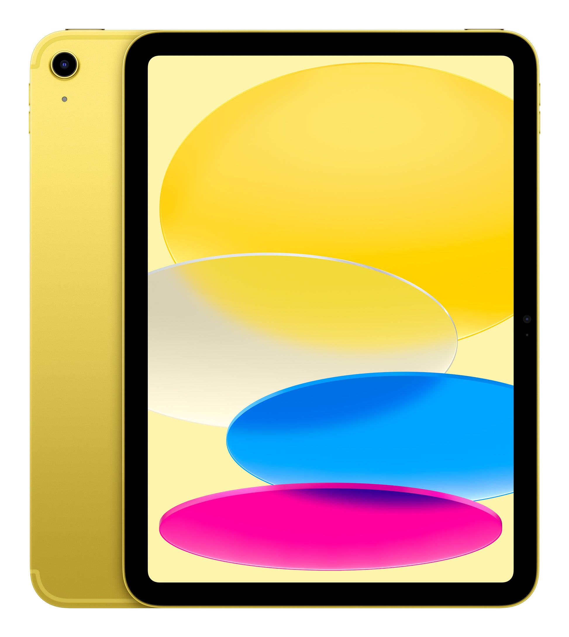 Apple iPad – 11", 128 GB, Wi‑Fi + Cellular, Gelb, IP42