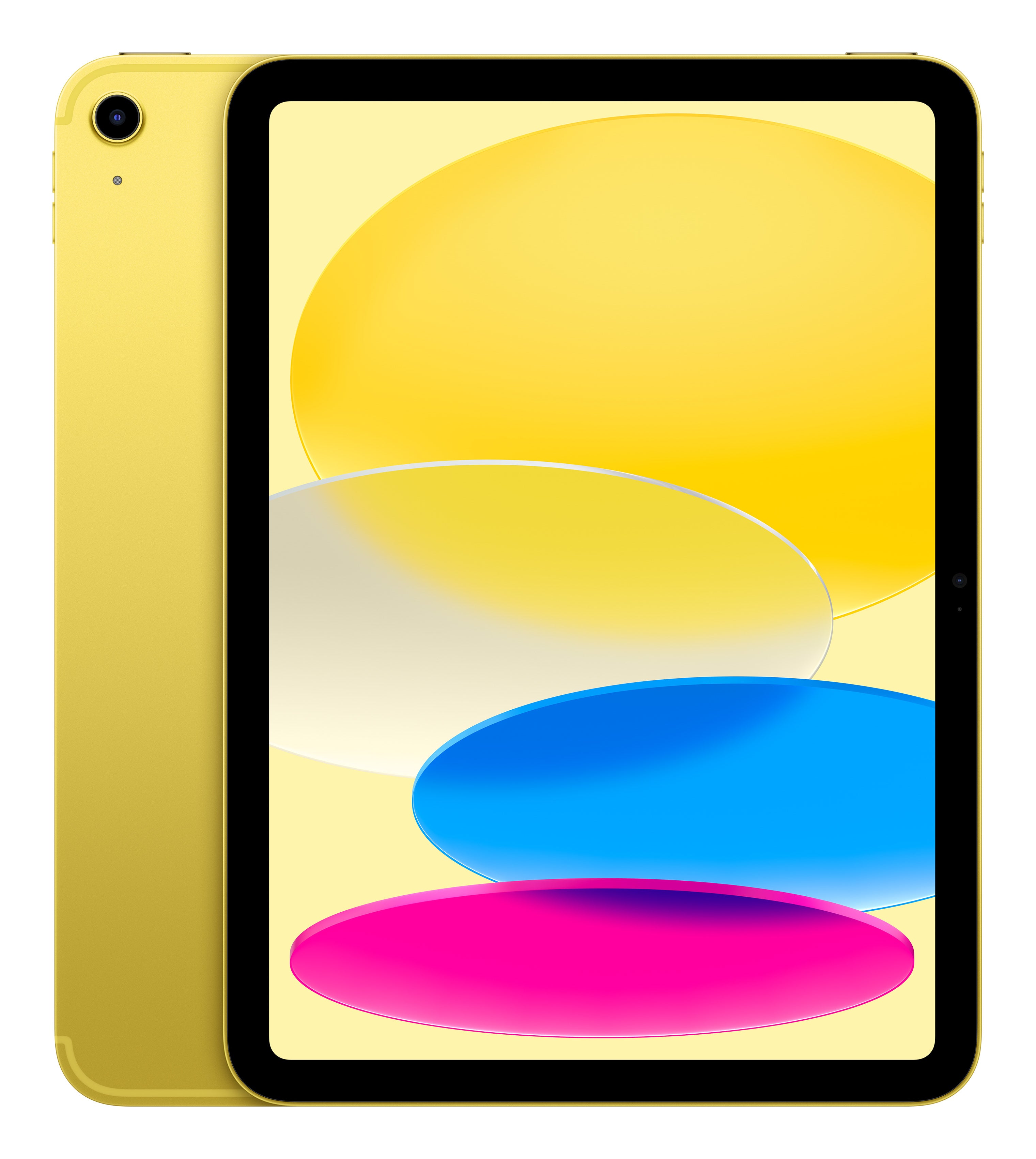 Apple iPad – 11", 128 GB, Wi‑Fi + Cellular, Gelb, IP42