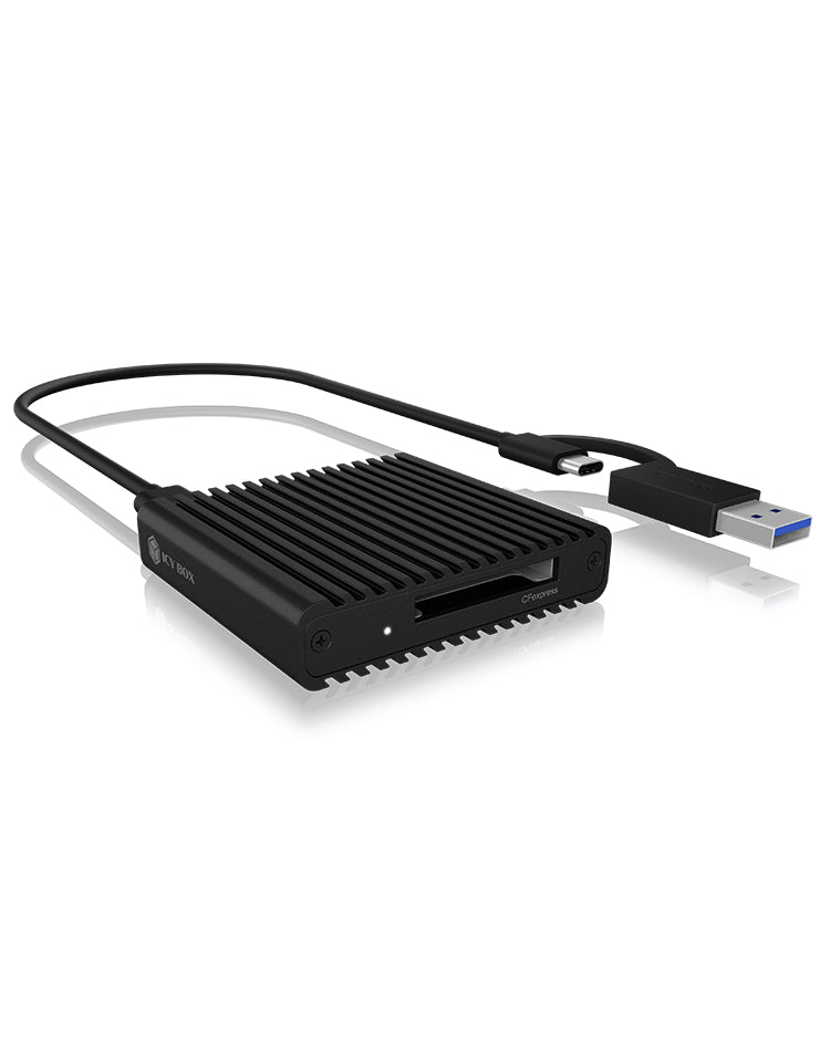 ICY BOX IB-CR404-C31 – Externer Kartenleser – CFexpress Typ B, CFast 2.0, USB 3.2 Gen 2 Type-A