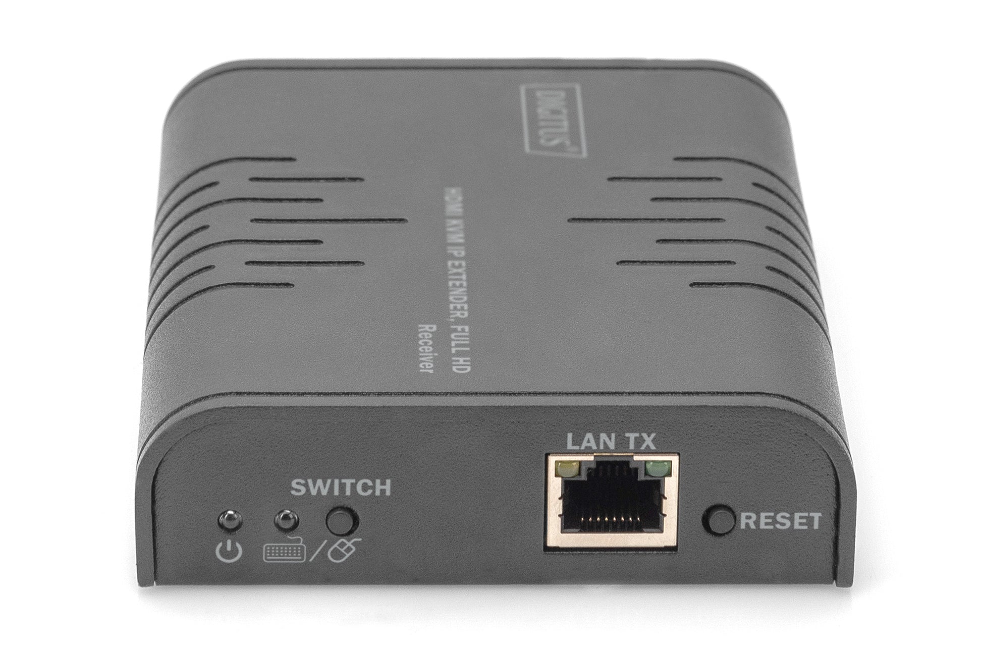 Digitus KVM-Extender-Empfänger, HDMI/USB 2.0, über Cat5e, bis 120 m, Full HD (1920 × 1080), für DS-55529