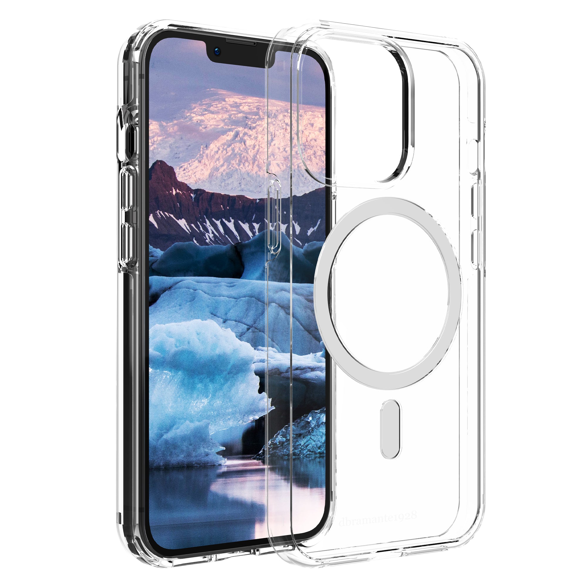 dbramante1928 Iceland Pro – Backcover – für Apple iPhone 13 mini, MagSafe, Transparent