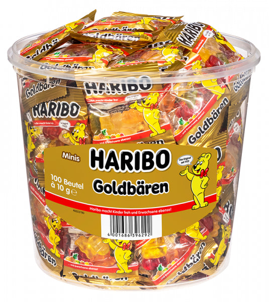 Haribo Goldbären – 100 × 10 g