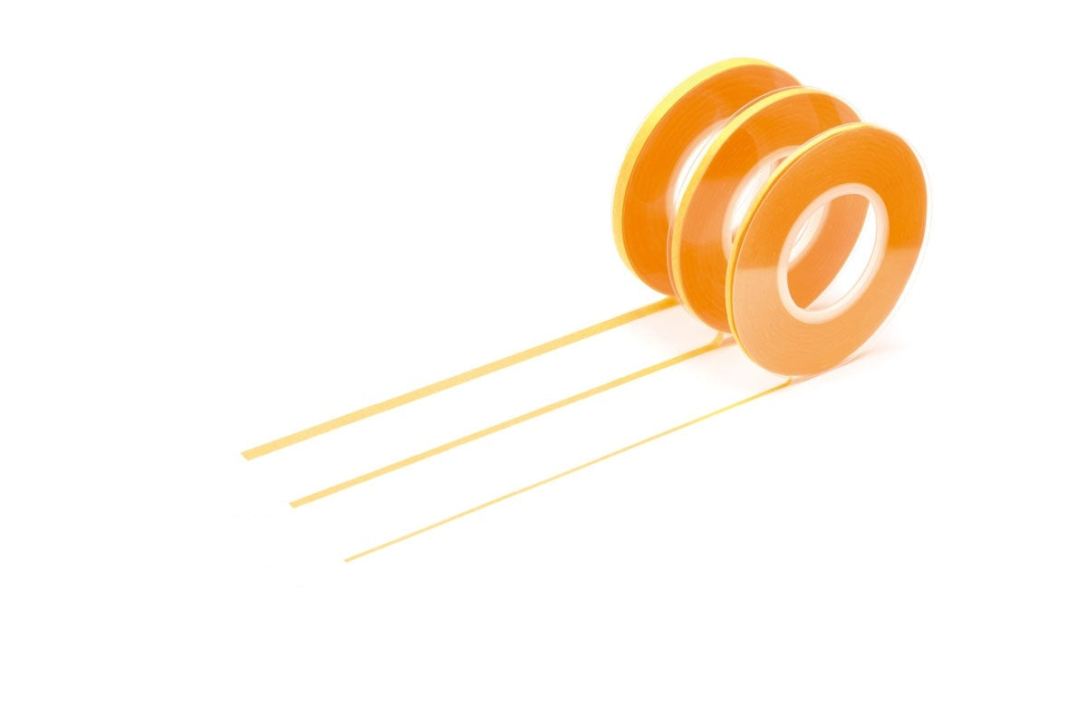 Tamiya Modellbau-Maskierband, Gelb – 3 mm × 18 m