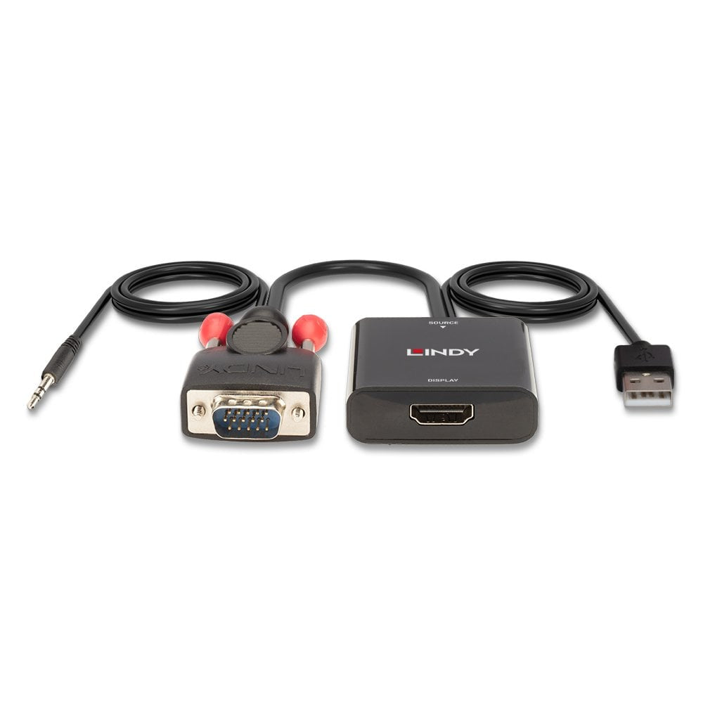 Lindy VGA + Audio auf HDMI Adapter