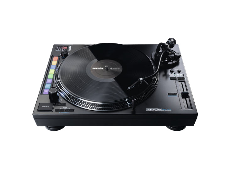 Reloop RP-8000 MKII – Plattenspieler (Direktantrieb, manuell), Phono-Vorverstärker, 33⅓/45/78 U/min – Schwarz