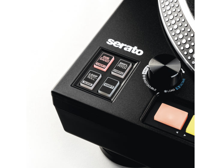 Reloop RP-8000 MKII – Plattenspieler (Direktantrieb, manuell), Phono-Vorverstärker, 33⅓/45/78 U/min – Schwarz