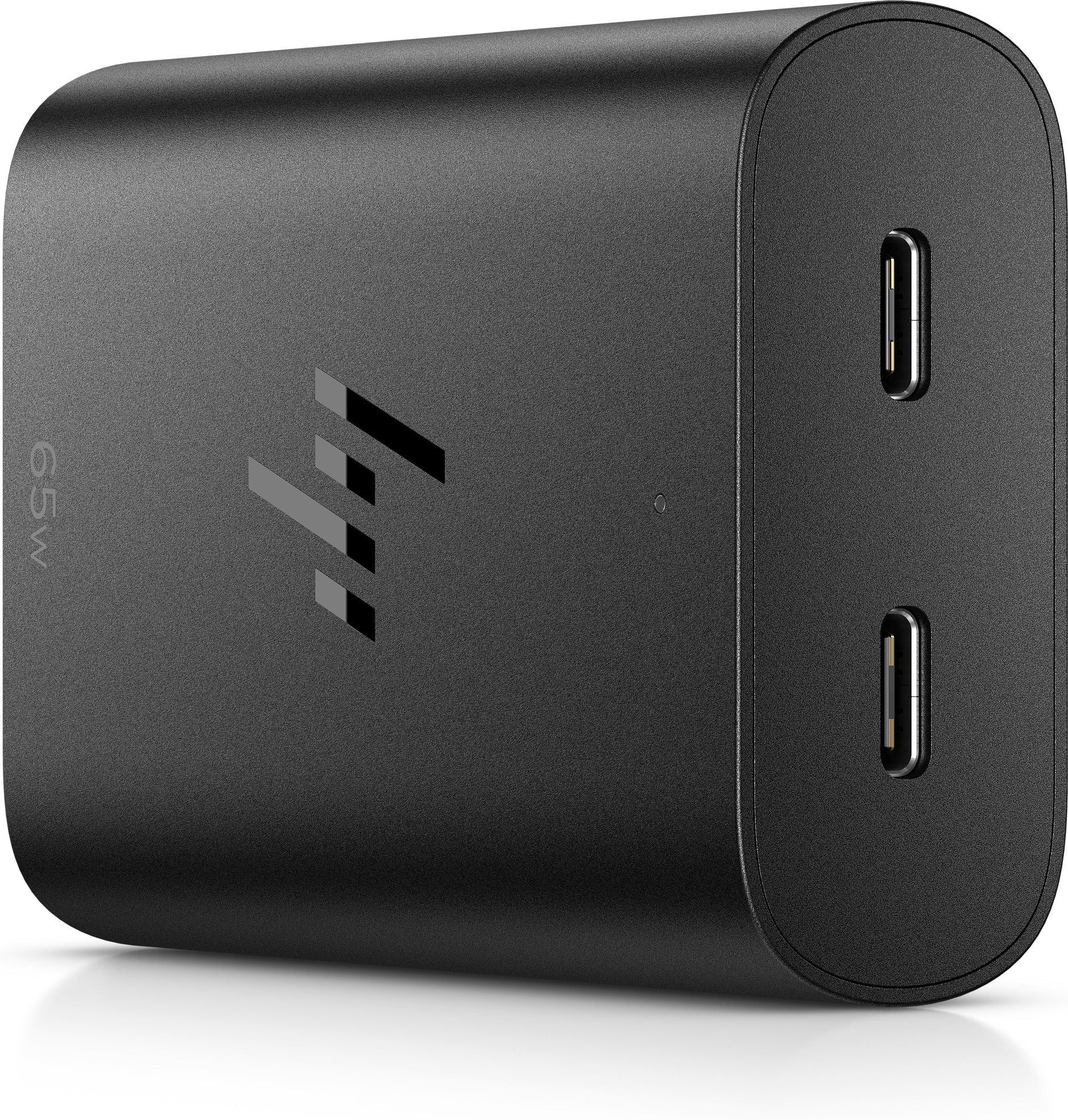 HP USB-Ladegerät 65 W – USB-C×1, GaN – Schwarz