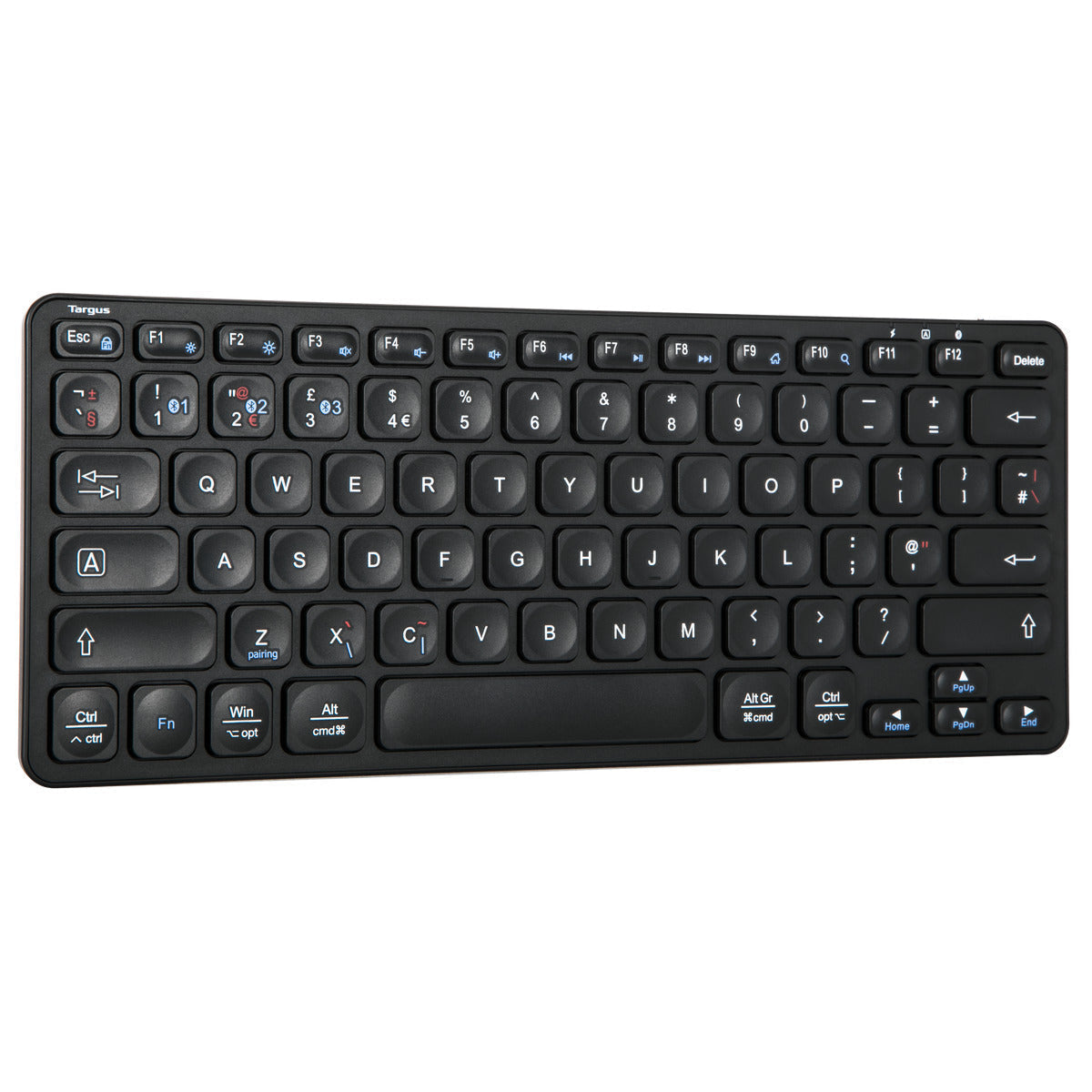 Targus Multi-Device Compact – Tastatur, kabellos (Bluetooth), UK-Layout (EN)