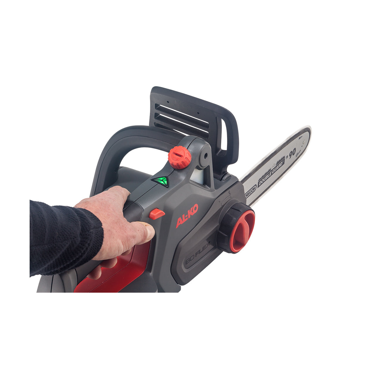 AL-KO CS 1825 Akku-Kettensäge – 18 V – Schnittlänge 250 mm – 17 m/s – Solo – POWER FOR ALL