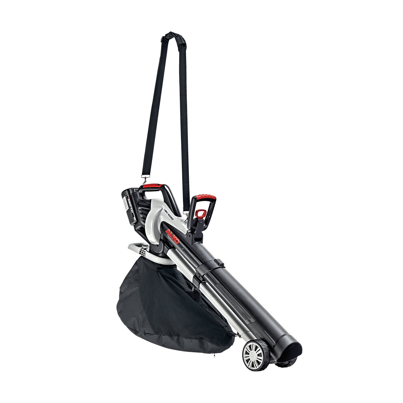 AL-KO Akku-Laubsauger LBV 4090 – 36 V, 4,5 kg, Solo (ohne Akku & Ladegerät), schwarz/grau