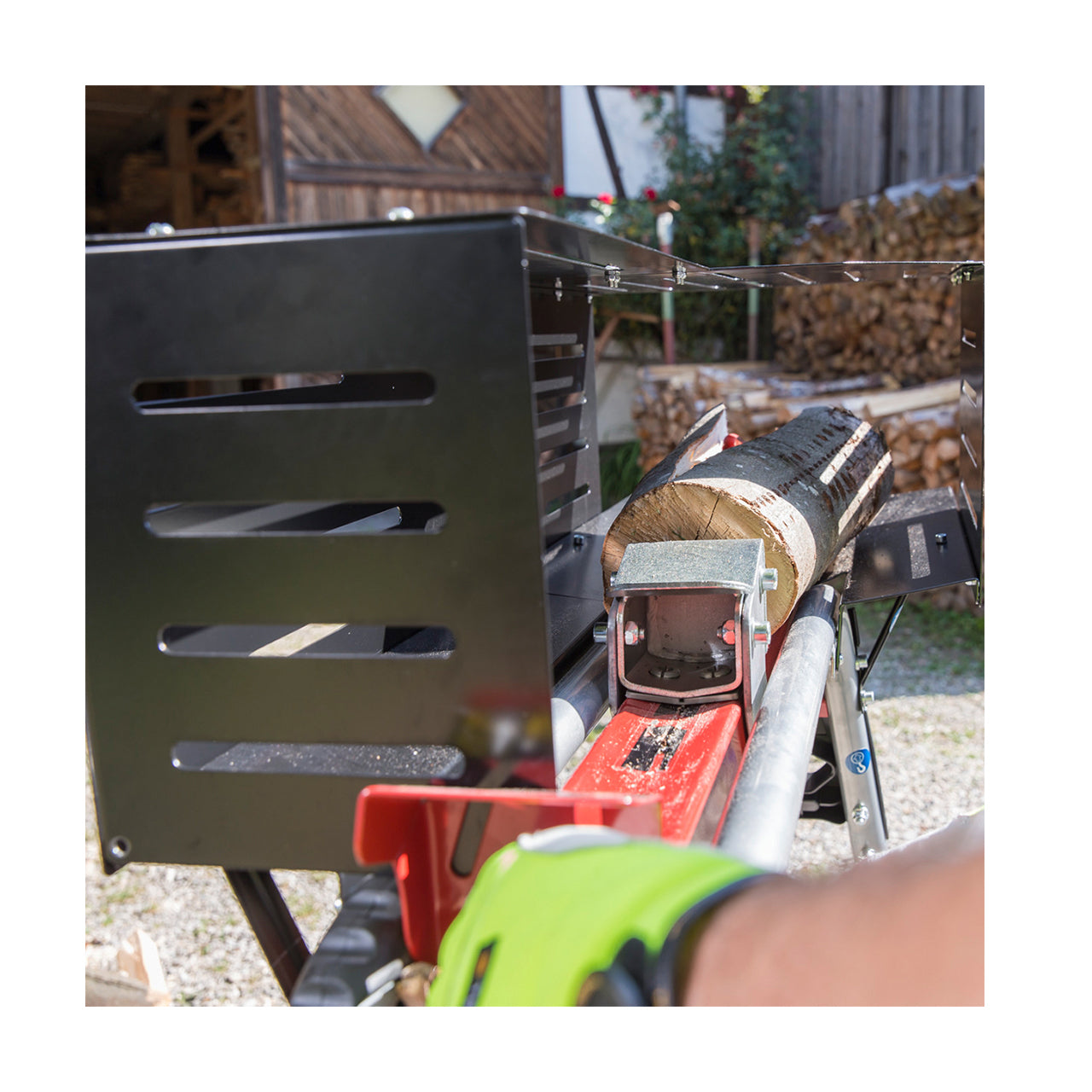 AL-KO Holzspalter LSH 520/5 – Spaltkraft 5000 kg, Spaltgutlänge 52 cm, Leistung 2200 W