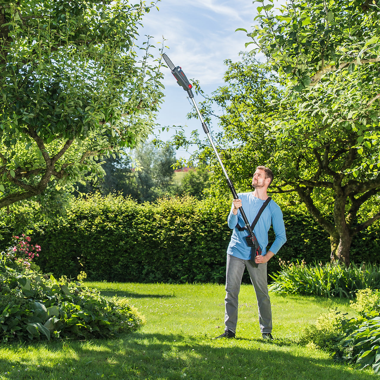 AL-KO CSA 1820 Akku-Hochentaster – 18 V – Schwertlänge 200 mm – Solo – POWER FOR ALL