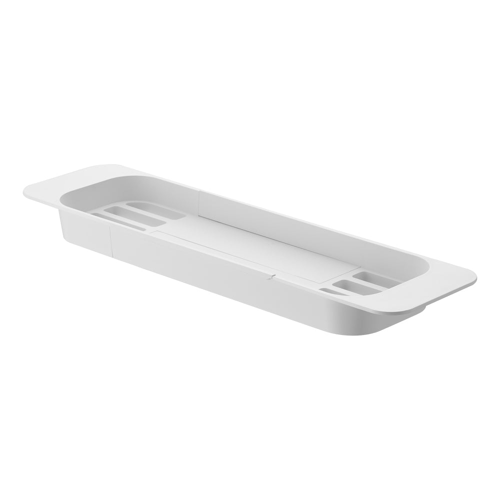 Yamazaki Aufbewahrungsbox (Bad) TOWER – 15,5×75×4,5 cm, ABS (Kunststoff), 3 kg Tragkraft, Weiss