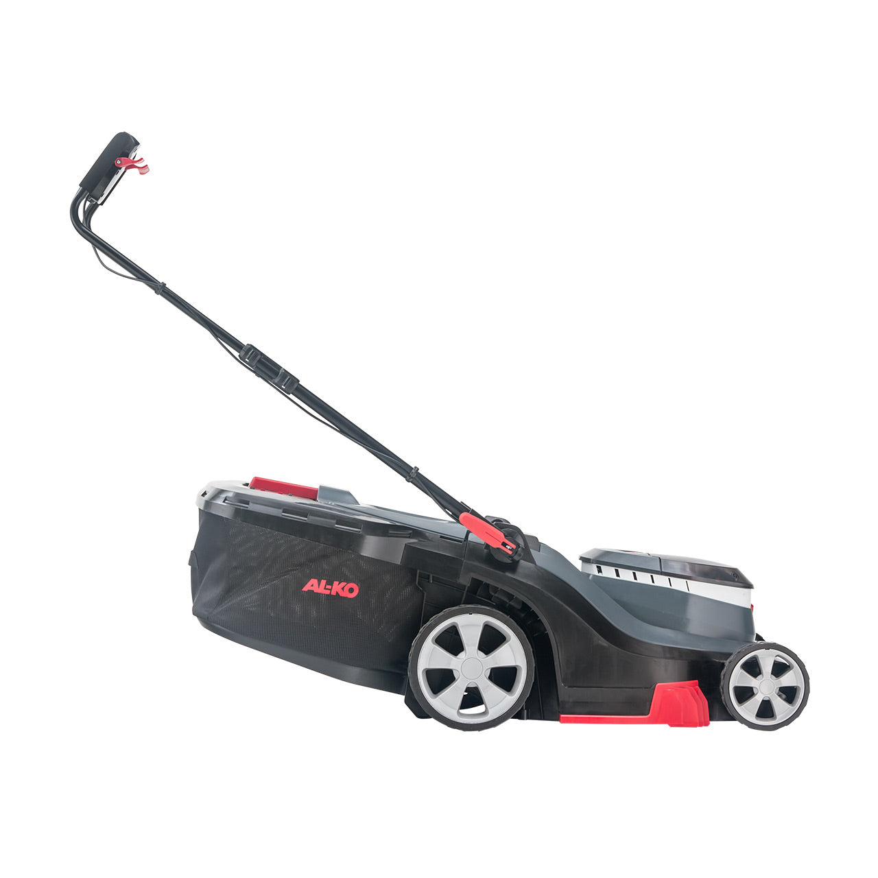 AL-KO Akku-Rasenmäher 382 Li Premium – 18 V, Schnittbreite 38 cm, Grasfangkorb 45 l, inkl. 2 × 5 Ah Akku