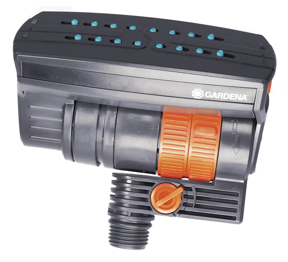 Gardena Schwingender Wassersprinkler – Kunststoff – Schwarz, Orange – 13050-20
