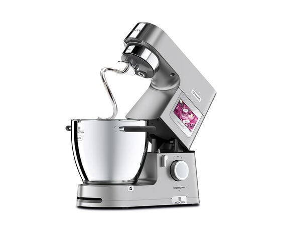 Kenwood Knethaken, 10,3 × 8,0 × 22,3 cm, für Major und Chef XL, Chromstahl