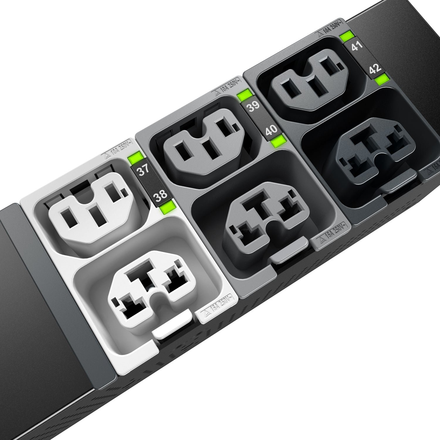 APC NetShelter Advanced – Rack-PDU geschaltet, gemessen, 40× IEC (C13/C15/C19/C21), 32 A, Stecker IEC 60309, 0U