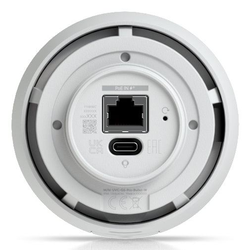Ubiquiti Bullet-Kamera, 4K (8 MP), 5,9 – 13,8 mm varifokal, Innen/Aussen, PoE, IP66, Weiss