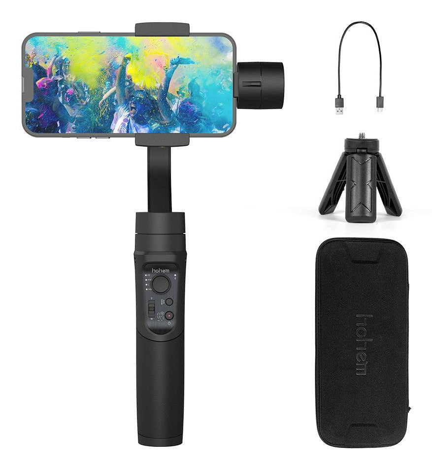Hohem iSteady Mobile+ Smartphone-Gimbal – 3-Achs, 0,28 kg, 13 h – für iPhone 12, 12 Pro, 12 Pro Max und andere
