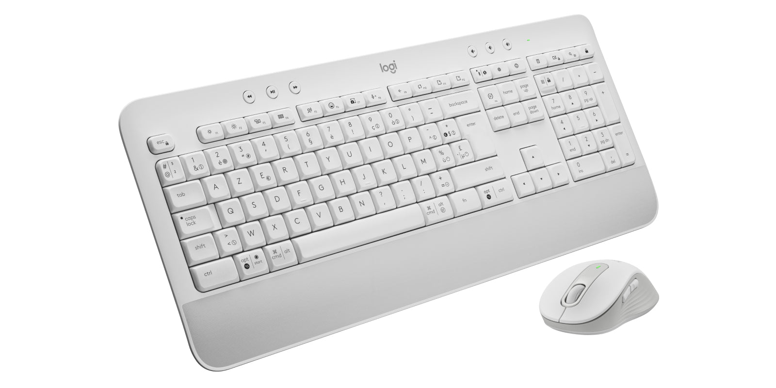 Logitech MK650 für Business – Tastatur-Maus-Set – Membran – Bluetooth & 2,4 GHz (Logi Bolt) – AZERTY (BE)