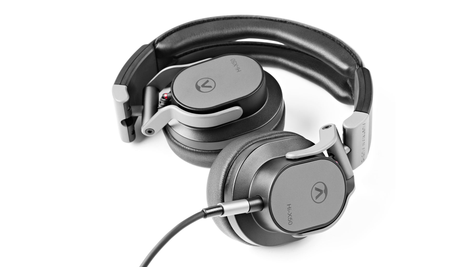 Austrian Audio Hi-X50 – On-Ear Studiokopfhörer – 3,5 mm Klinke, geschlossen, Hi-Res Audio – Schwarz – 3 m