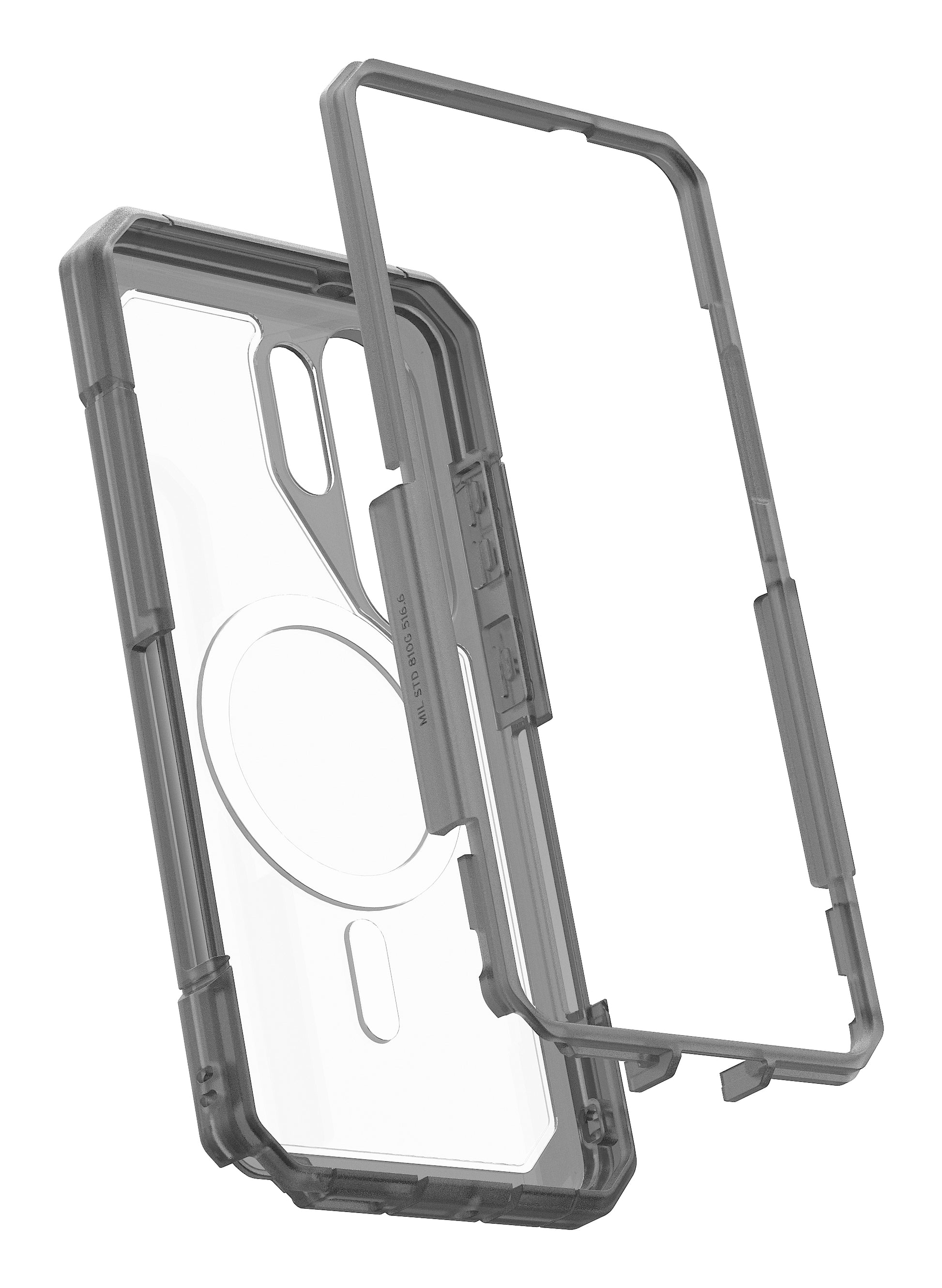 Urban Armor Gear UAG Trooper Backcover – für Samsung Galaxy S26 Ultra, MagSafe, mit Ständer, PC, Transparent
