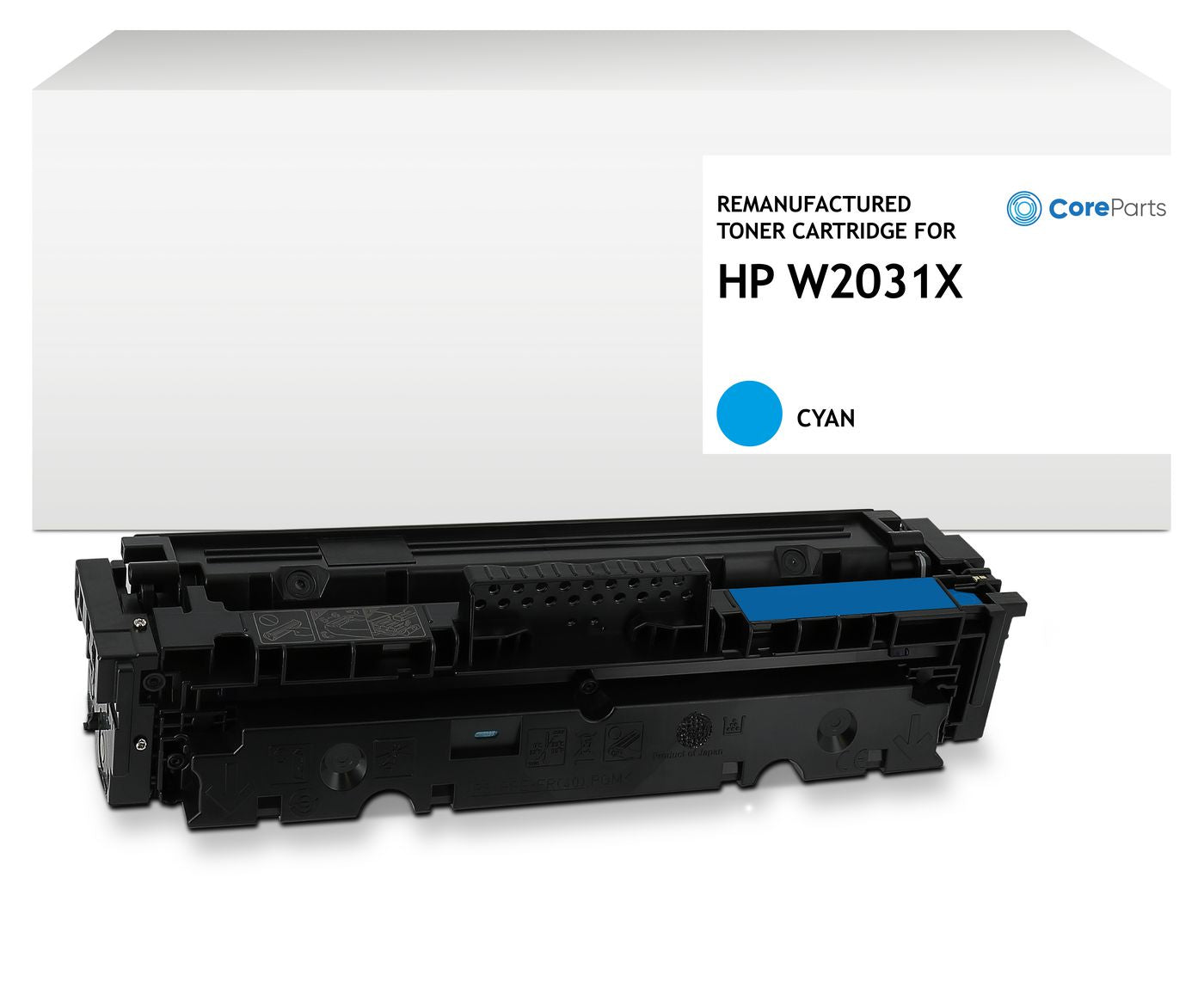 CoreParts Toner – cyan – für HP