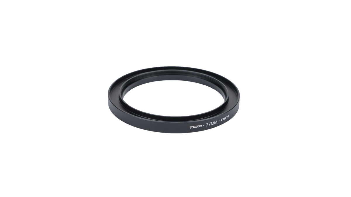 Tilta MB-T16-77 Adapterring 77 mm, Aluminium – für Tilta Mirage – Schwarz