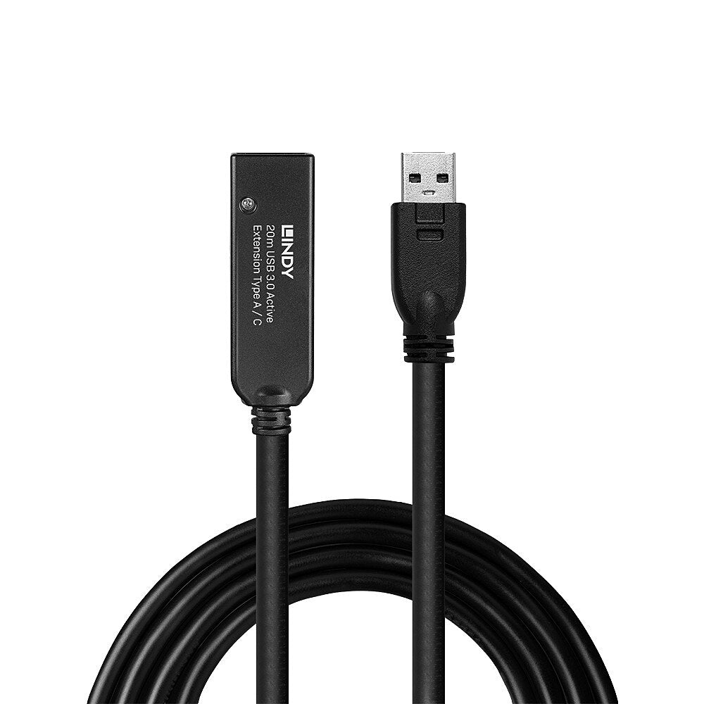 Lindy USB-Kabel, USB-A zu USB-C, 20 m, USB 3