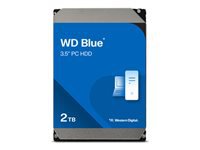 Western Digital Blue WD20EZBX – 2 TB, 3,5" HDD, 7200 U/min, 256 MB Cache, SATA, für PC