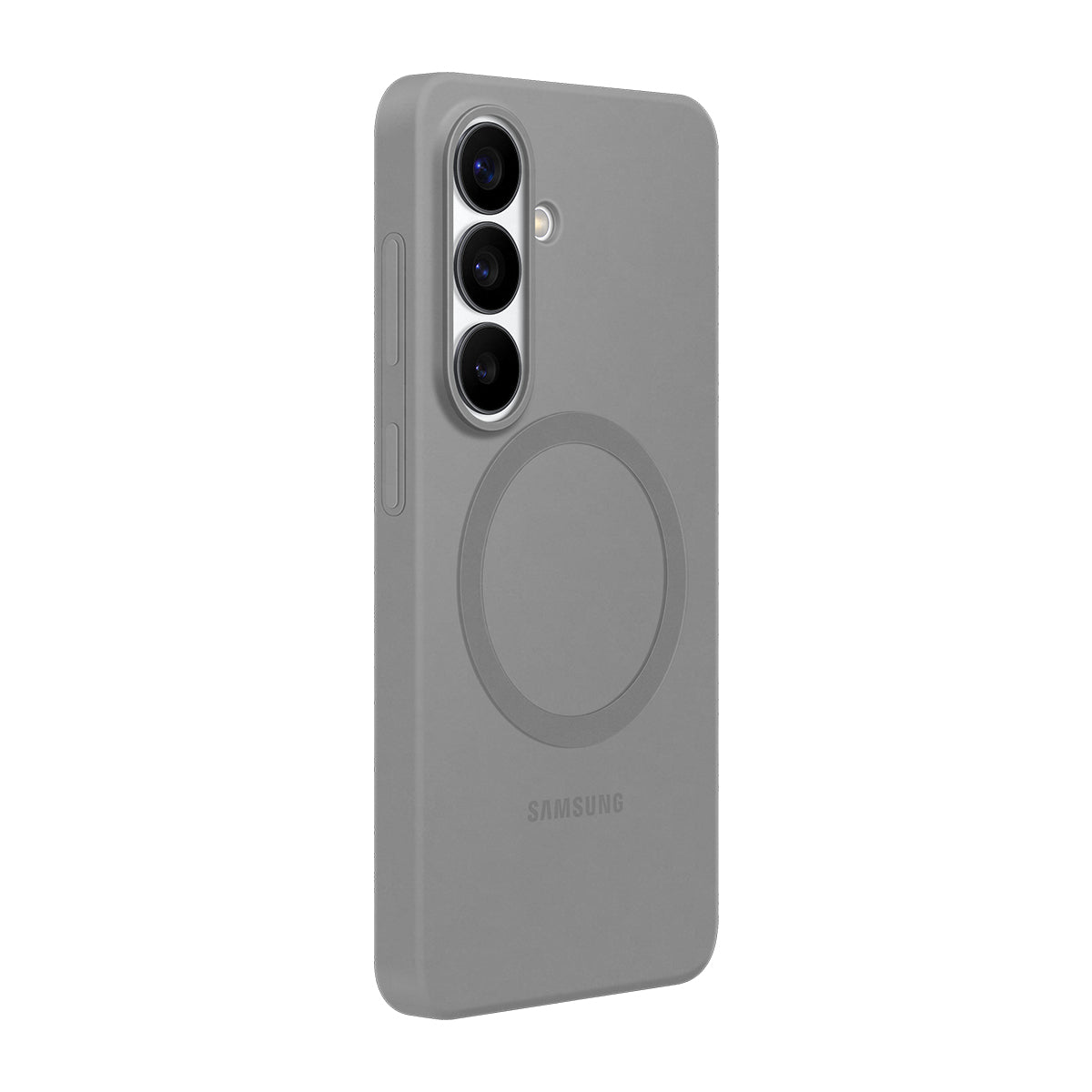 Samsung Holster – für Samsung Galaxy S26, MagSafe, Silikon, Grau