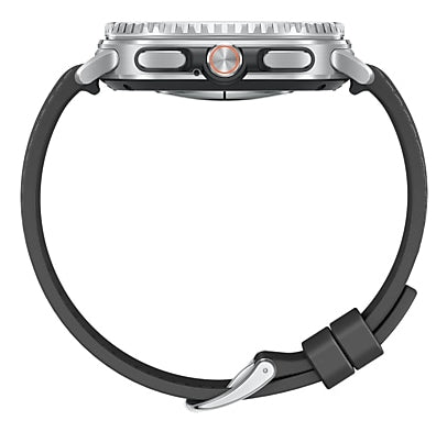 Samsung Galaxy Watch 8 Classic 46 mm GPS + Cellular – Aluminium Silber, Schwarz, 50 m