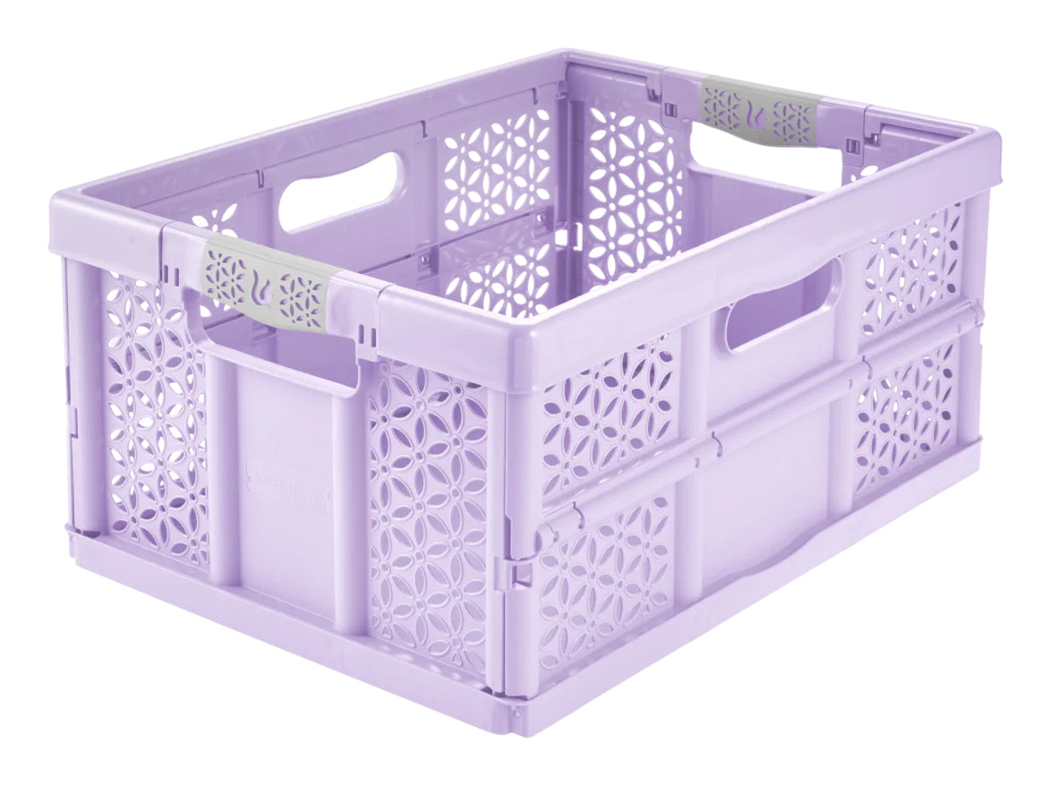 keeeper Lea Faltbox 32 l – faltbar – Polypropylen – violett – 350 × 235 × 485 mm