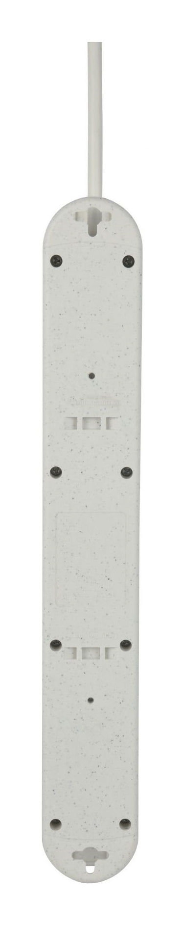 M. Schönenberger Schönenberger Steckdosenleiste, 7×T13, 2×USB‑A + 1×USB‑C, mit Schalter, 1,8 m, Eingang T12 – weiss