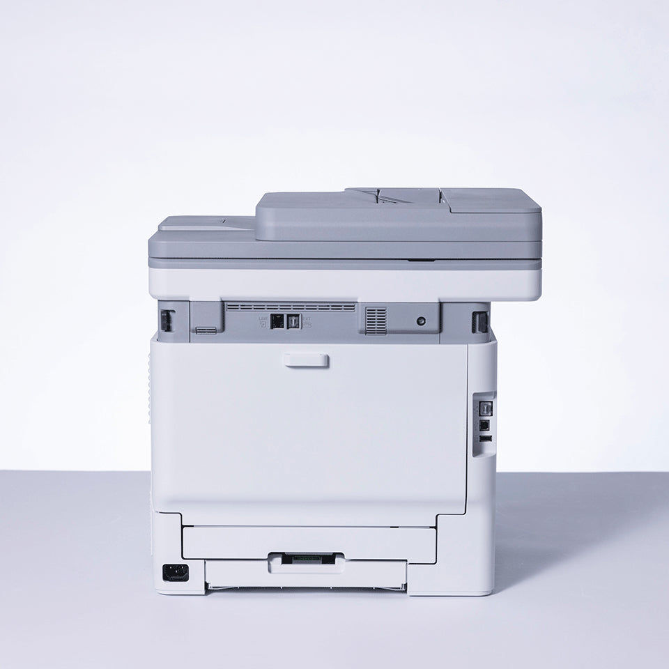 Brother Multifunktions-Laserdrucker – Farblaser-Multifunktionsdrucker, A4, 4-in-1, Duplex, ADF, WLAN/LAN