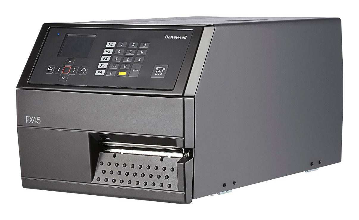 Honeywell PX45A – Etikettendrucker, Thermotransfer, USB, LAN, RS-232, 203 × 203 dpi, für Etiketten bis 110 mm