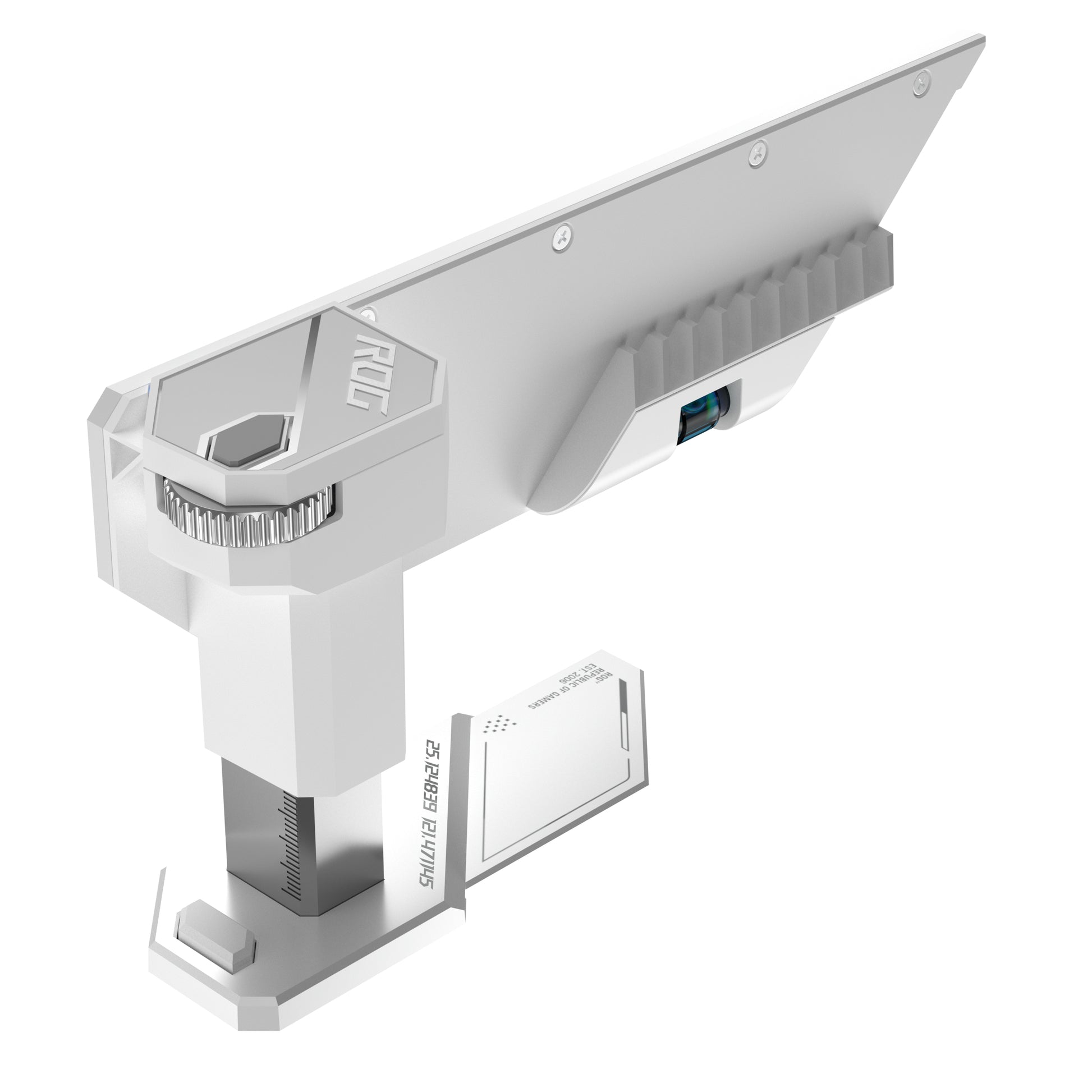 ASUS XH01 ROG HERCULX – Montagehalterung – für NVIDIA GeForce RTX 40-Serie, B 208 mm × T 71 mm × H 46 mm, Weiss