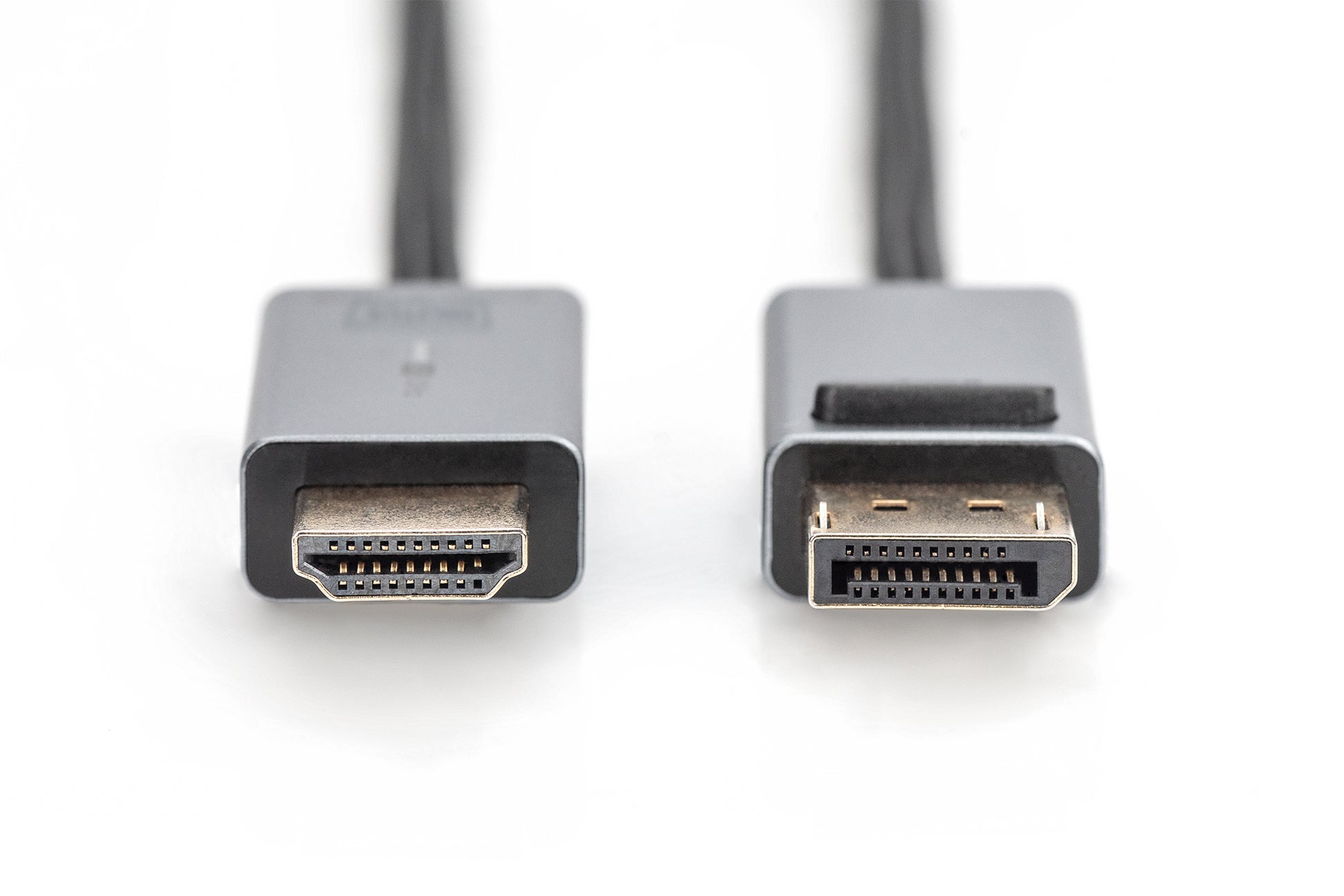 Digitus DisplayPort (Stecker) auf HDMI (Stecker) Adapter, DP 1.2, HDMI 2.0, 1080p@30 Hz, 1,8 m
