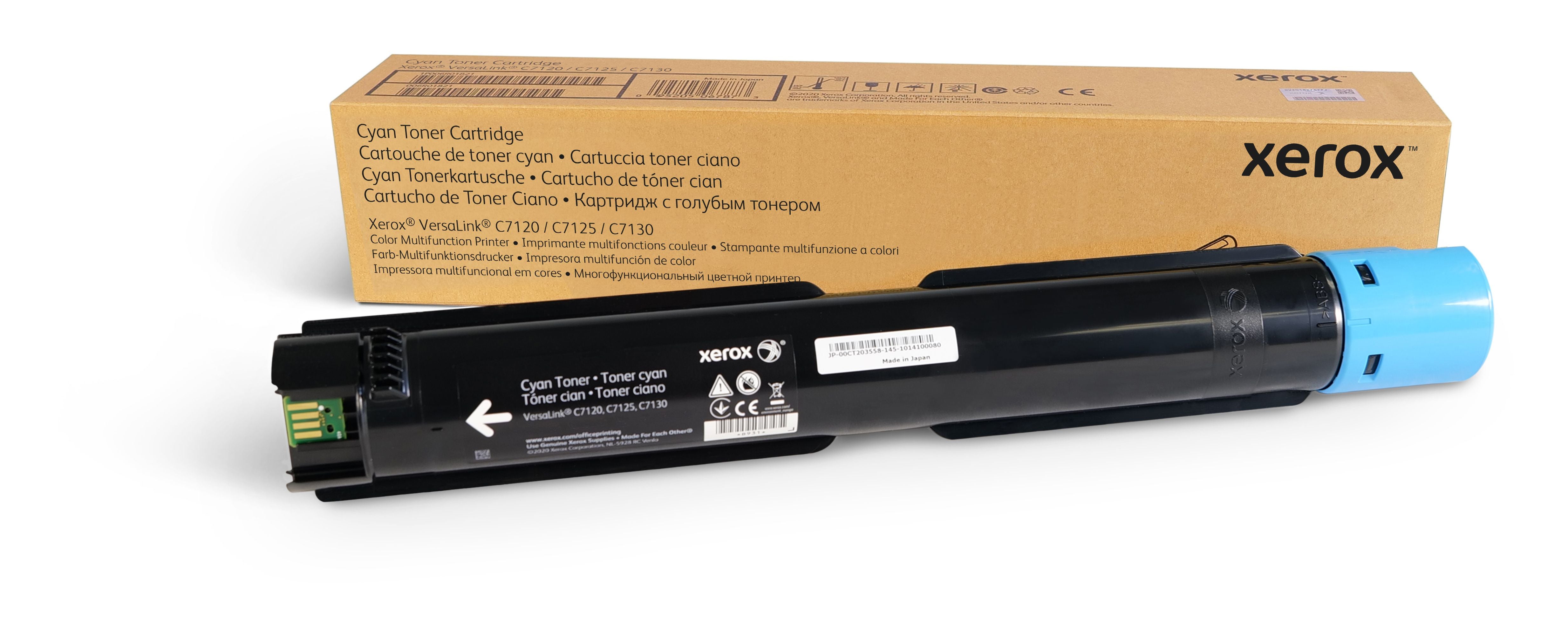 Xerox Toner 006R01825 – cyan, 18000 Seiten – für Xerox VersaLink C7100