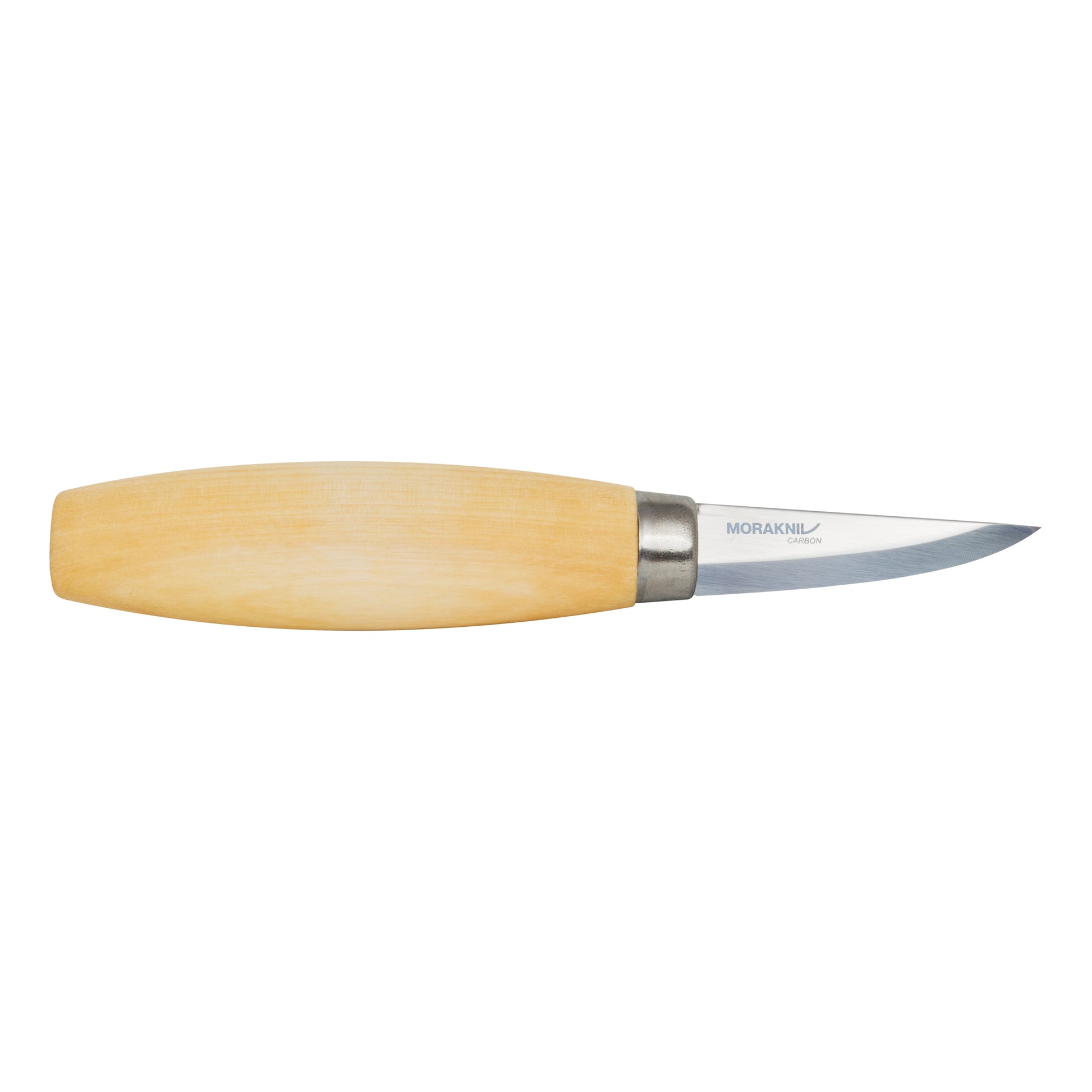 Morakniv Woodcarving 120 (C) – Tranchiermesser 60 mm, Holzgriff, mit Tragetasche, 1 Stk.