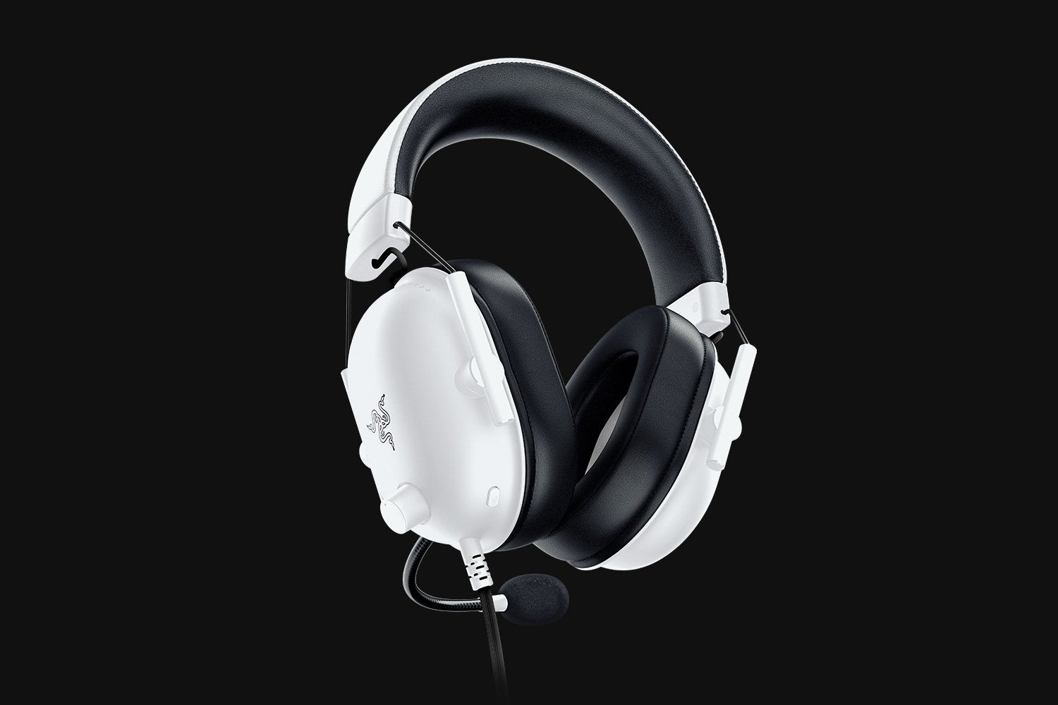 Razer BlackShark V2 X Gaming-Headset – Over-Ear, Stereo, Kabelgebunden, 3,5 mm Klinke, Weiss