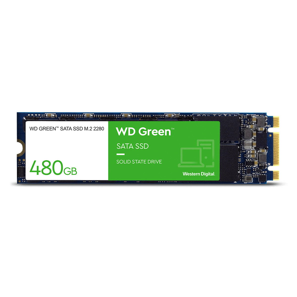 Western Digital WDS480G3G0B – Green, 480 GB, M.2